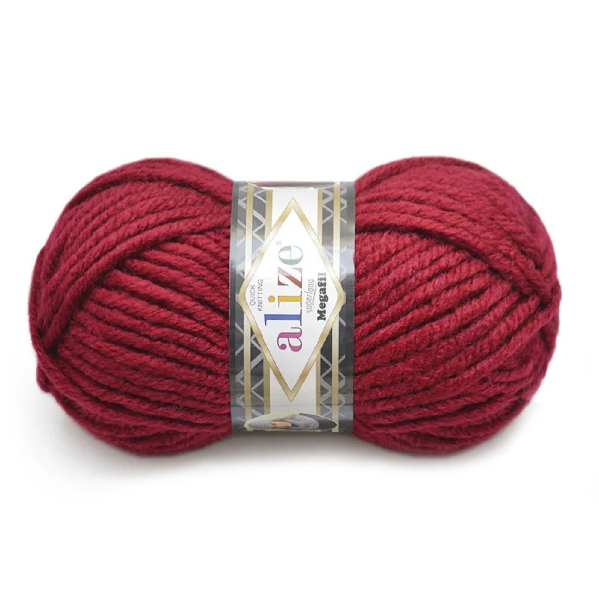 Alize Megafil Super Lana, 16 colors, 3.5 oz / 60 yds