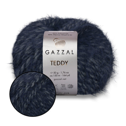 Gazzal Teddy, 26 colors, 1.76 oz / 164 yds