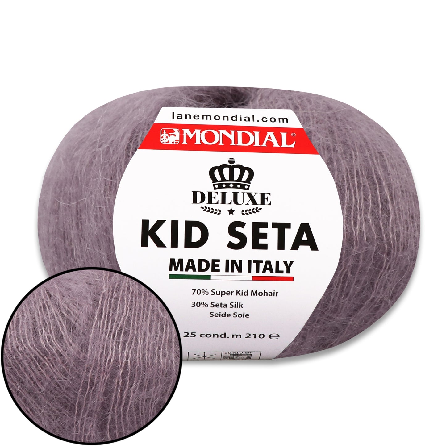 Mondial Kid Seta, 27 colors, 0.88 oz / 230 yds