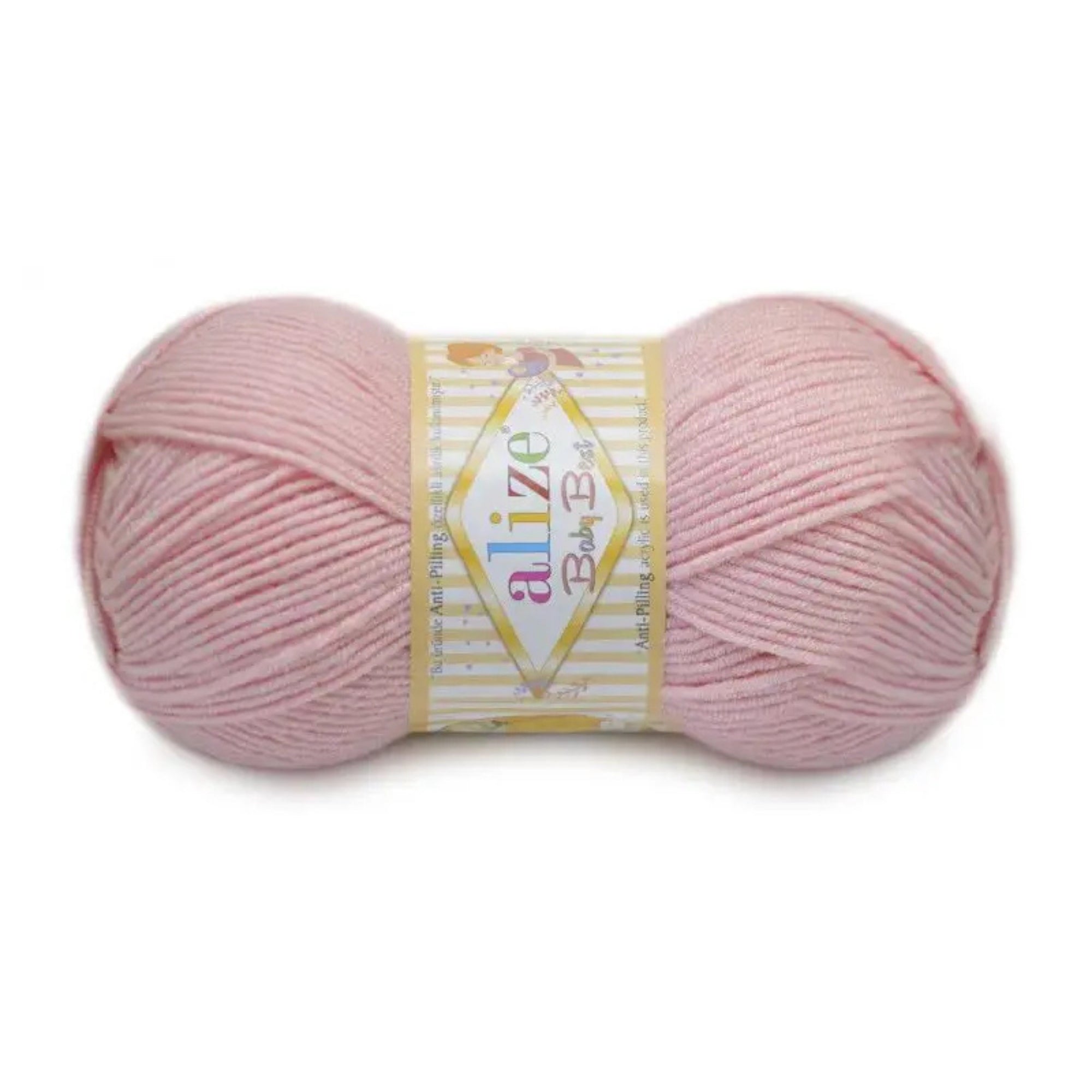 Alize Baby Best, 65 colors, 3.53 oz / 262 yds