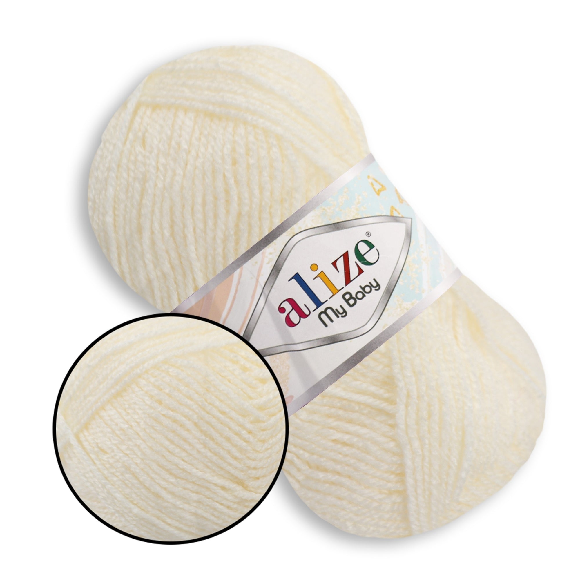 Alize My Baby, 42 colors, 4.1 oz / 394 yds