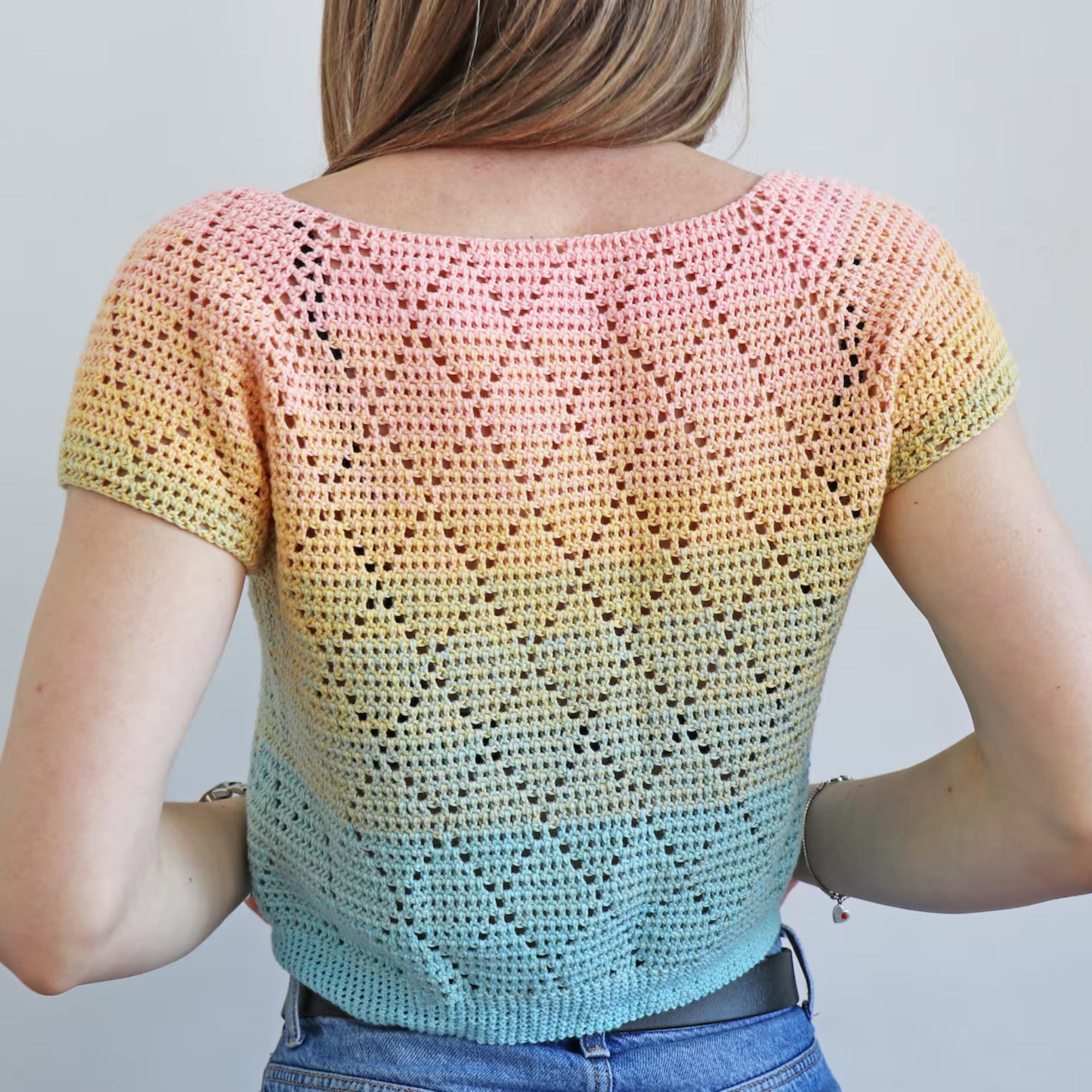 2-in-1 Lace Summer Top Crochet Kit (skill level Beginner)