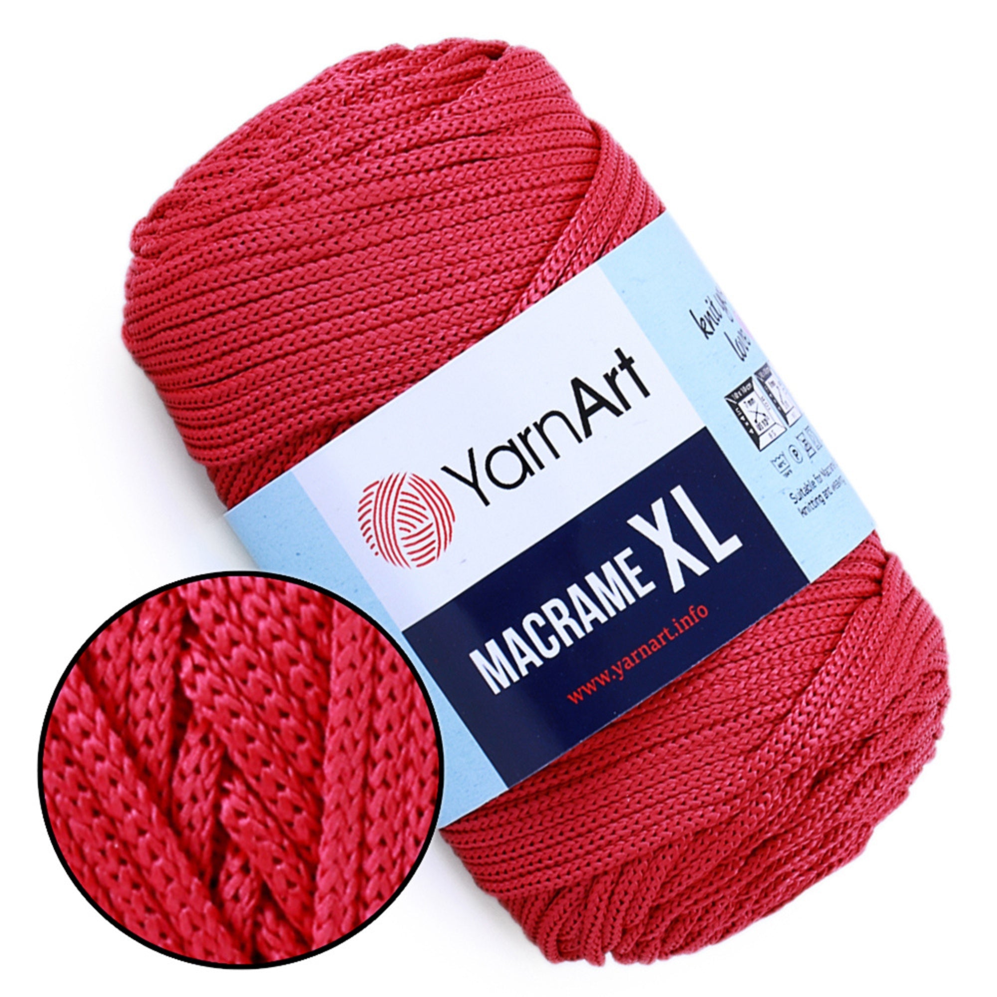YarnArt Macrame XL, 30 colors, 8.82 oz / 142 yds