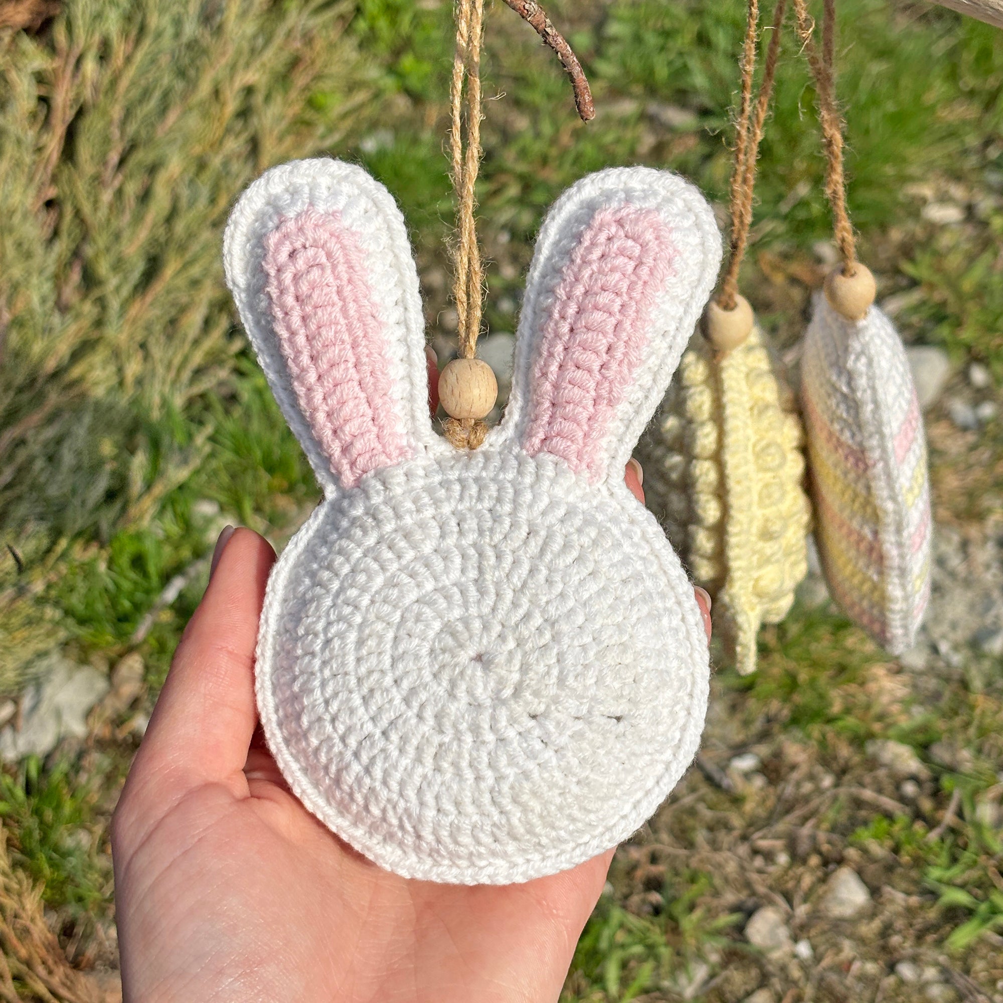 Amigurumi Bunny Egg Chick Ornaments 3-in-1 Crochet Pattern