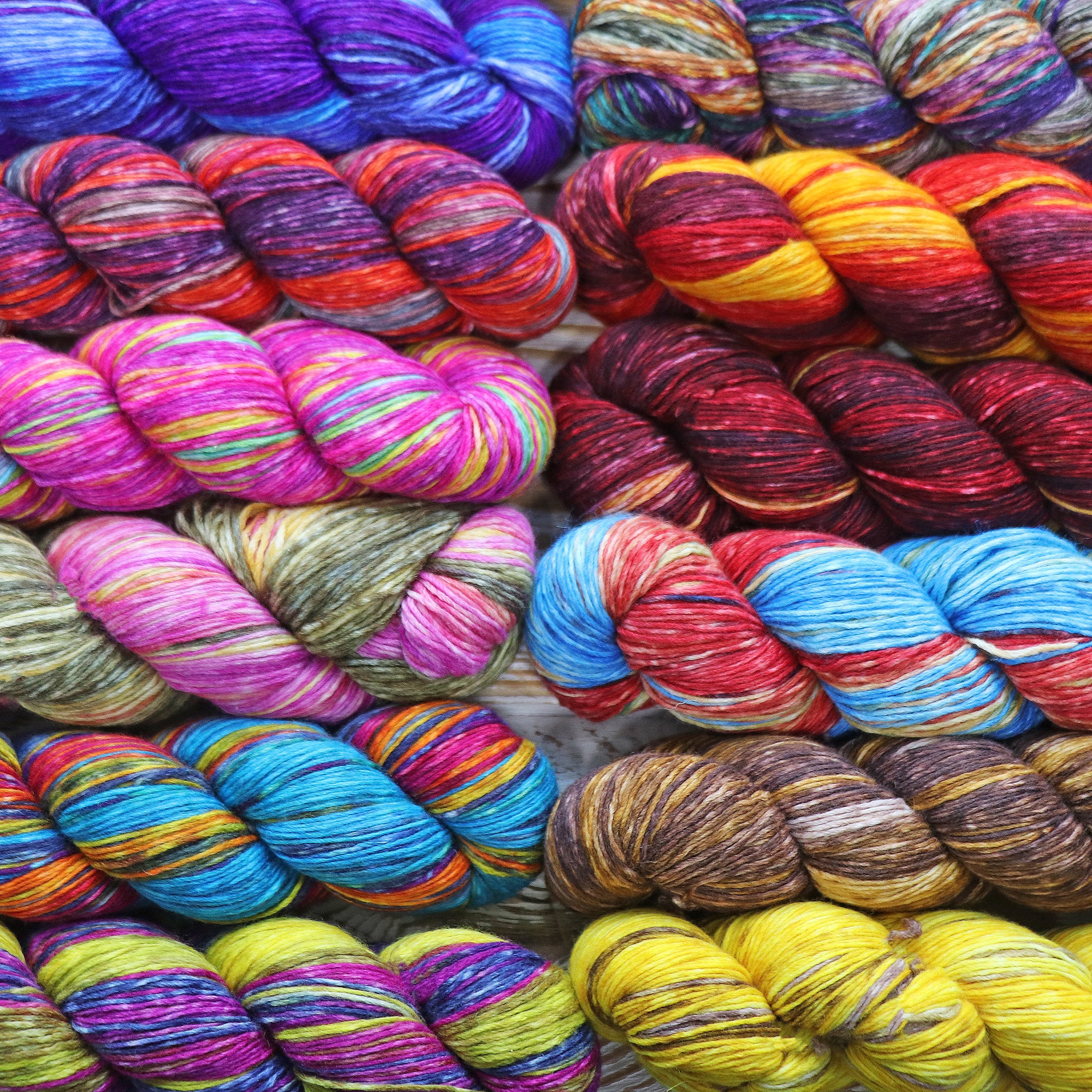 Sock Yarn Hand Dyed 3.53 oz / 437 yds