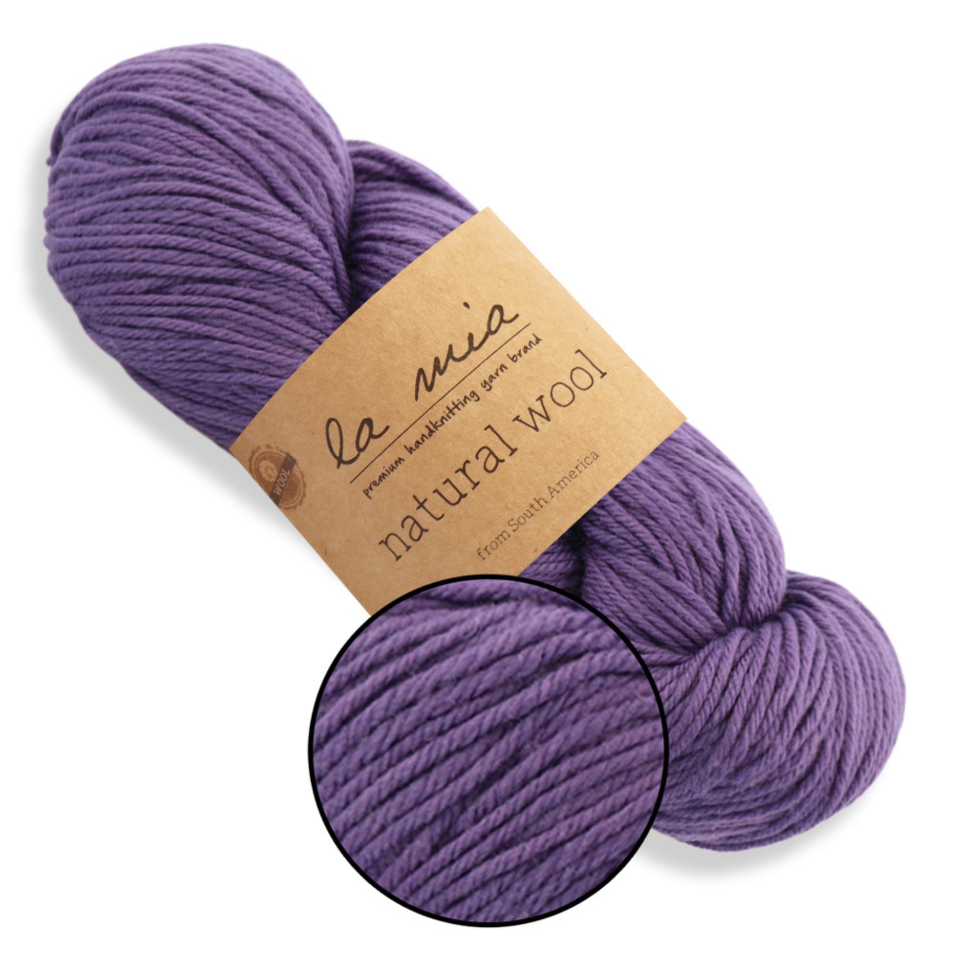 La Mia Natural Wool, 11 colors, 3.52 oz / 219 yds