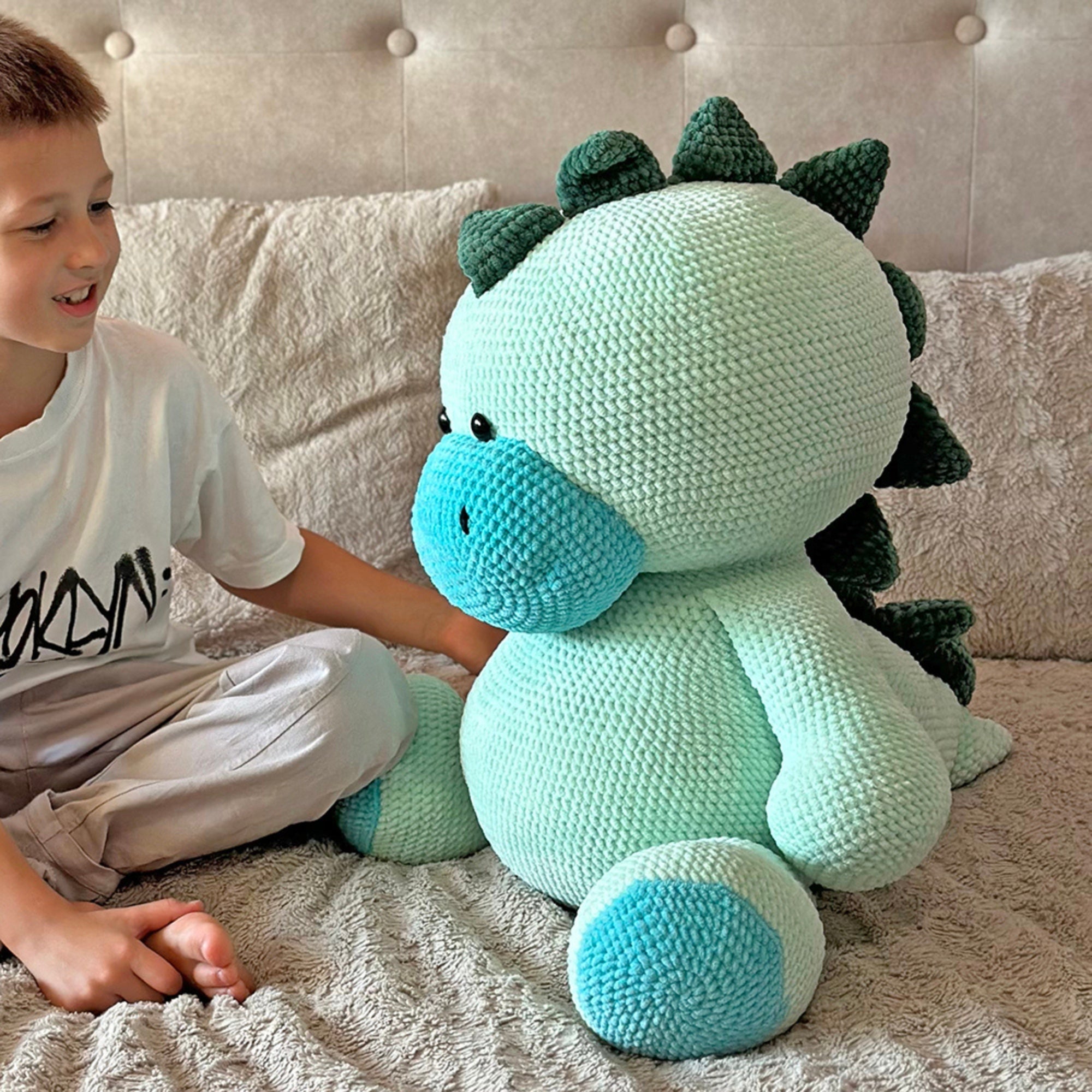 DINO BUDDY Crochet Pattern (skill level Intermediate)