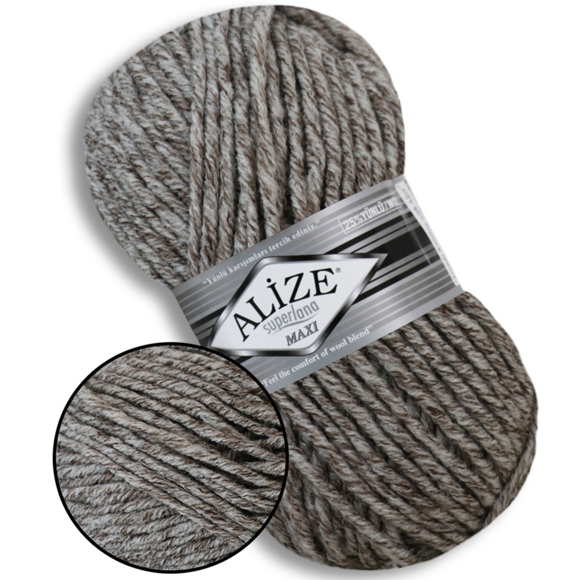 Alize Super Lana Maxi, 3.53 oz / 109 yds