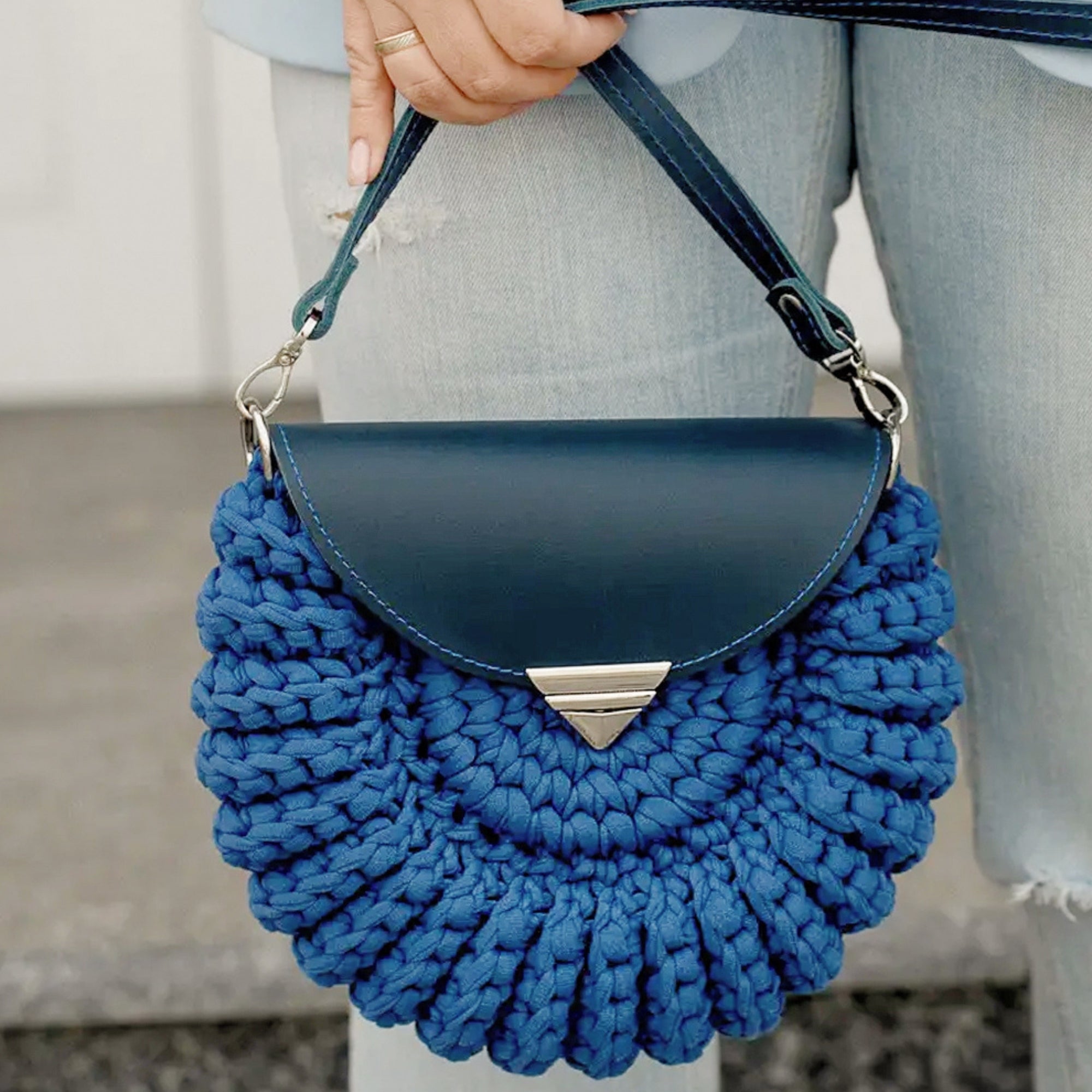 Oreo genuine leather bag set