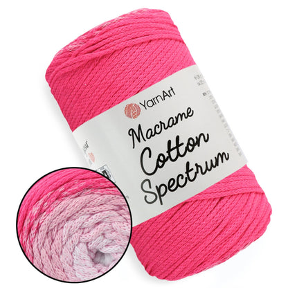YarnArt Macrame Cotton Spectrum, 18 colors, 8.8 oz / 246 yds