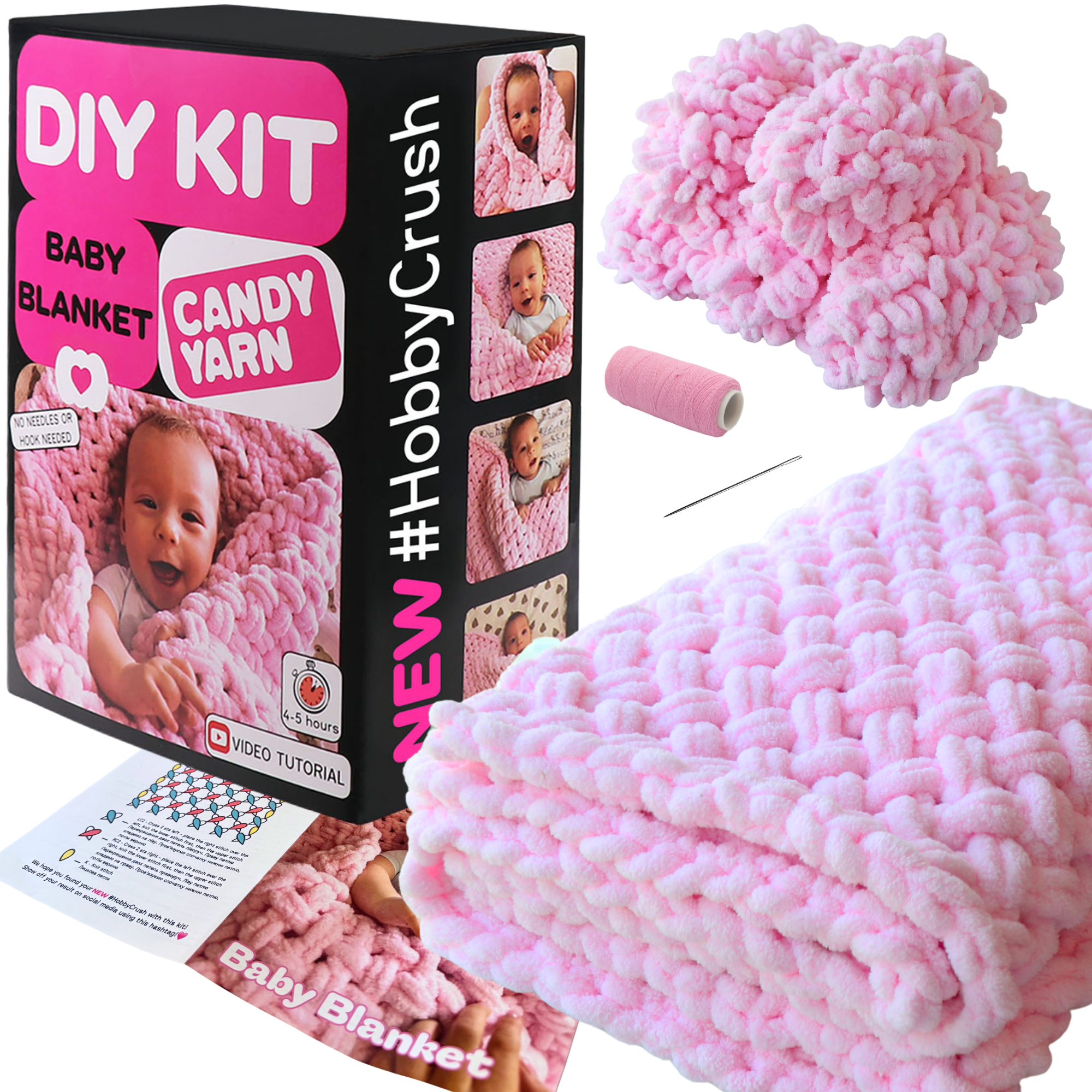 DIY Baby Blanket Kit