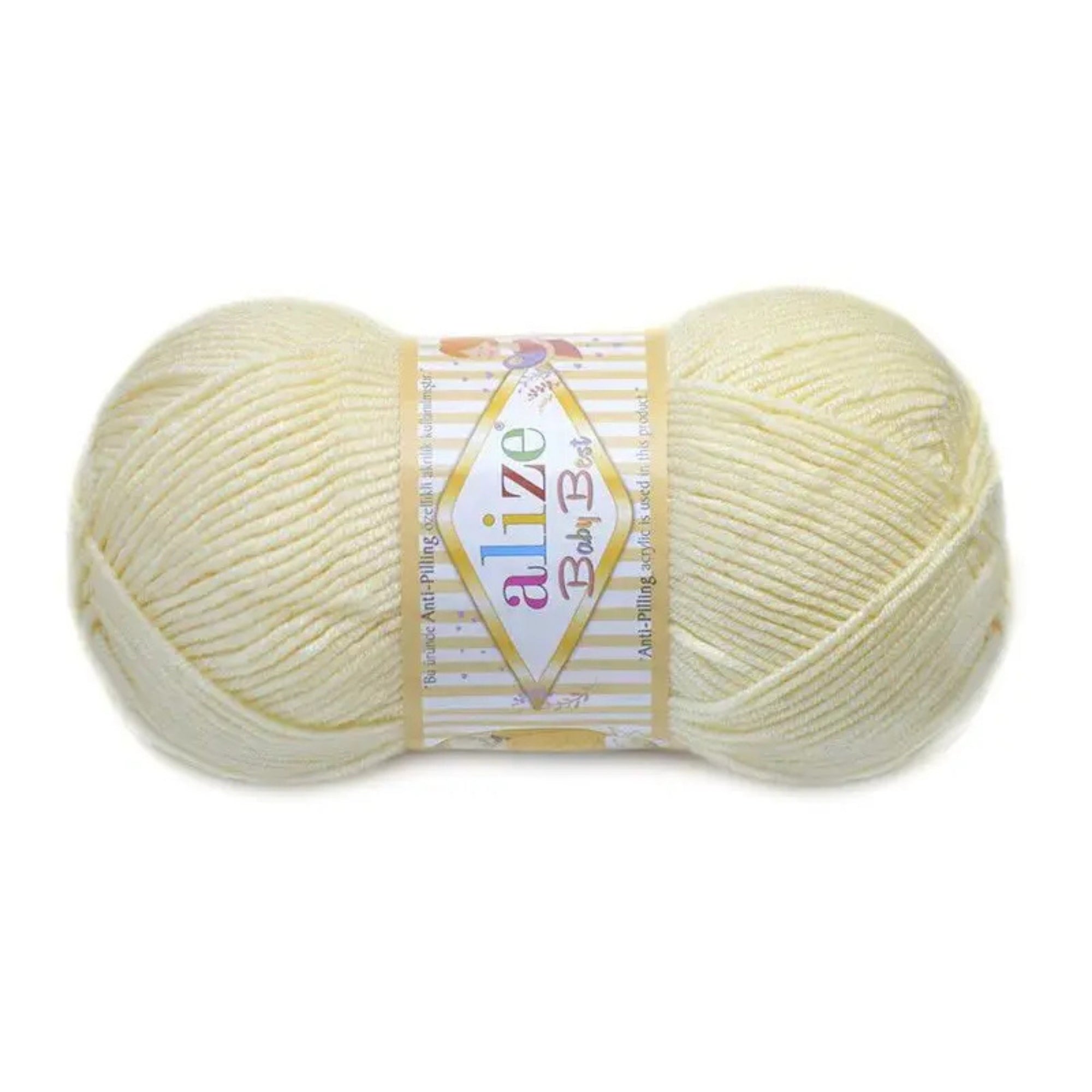 Alize Baby Best, 65 colors, 3.53 oz / 262 yds