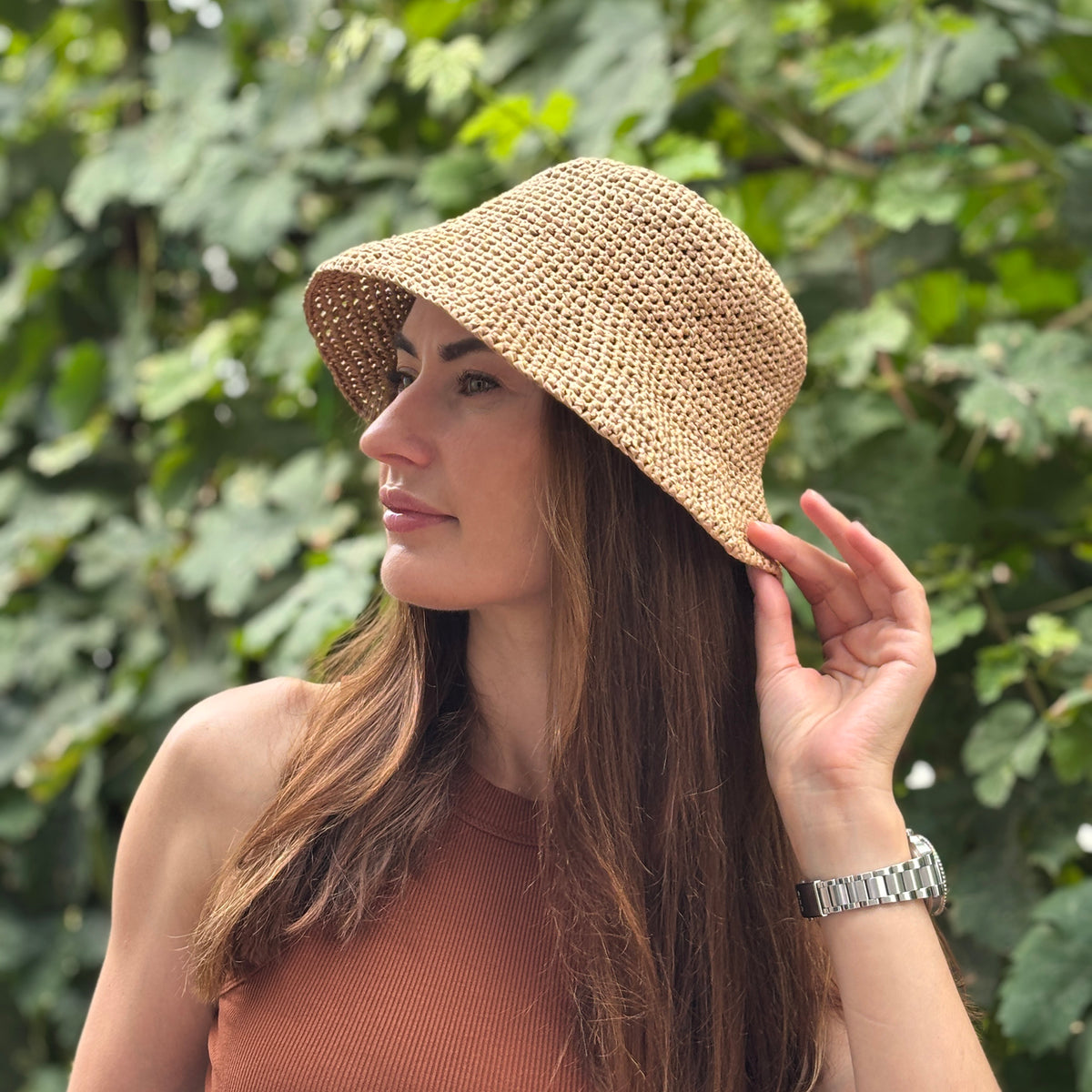 BUCKET HAT Crochet Pattern (skill level beginner)