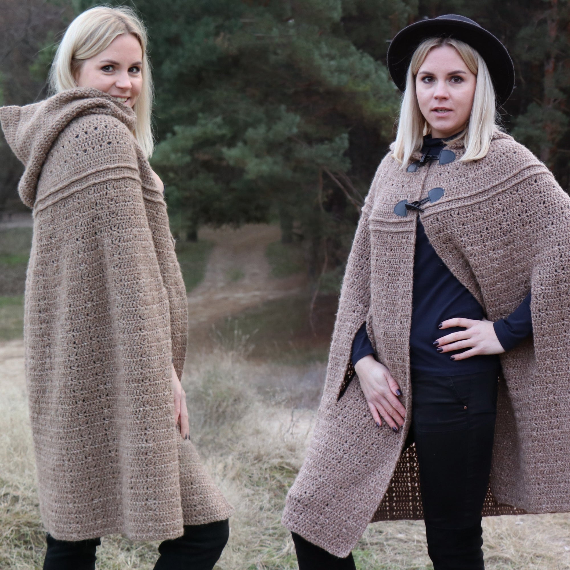 Cape Cloak Crochet Kit (skill level Intermediate)