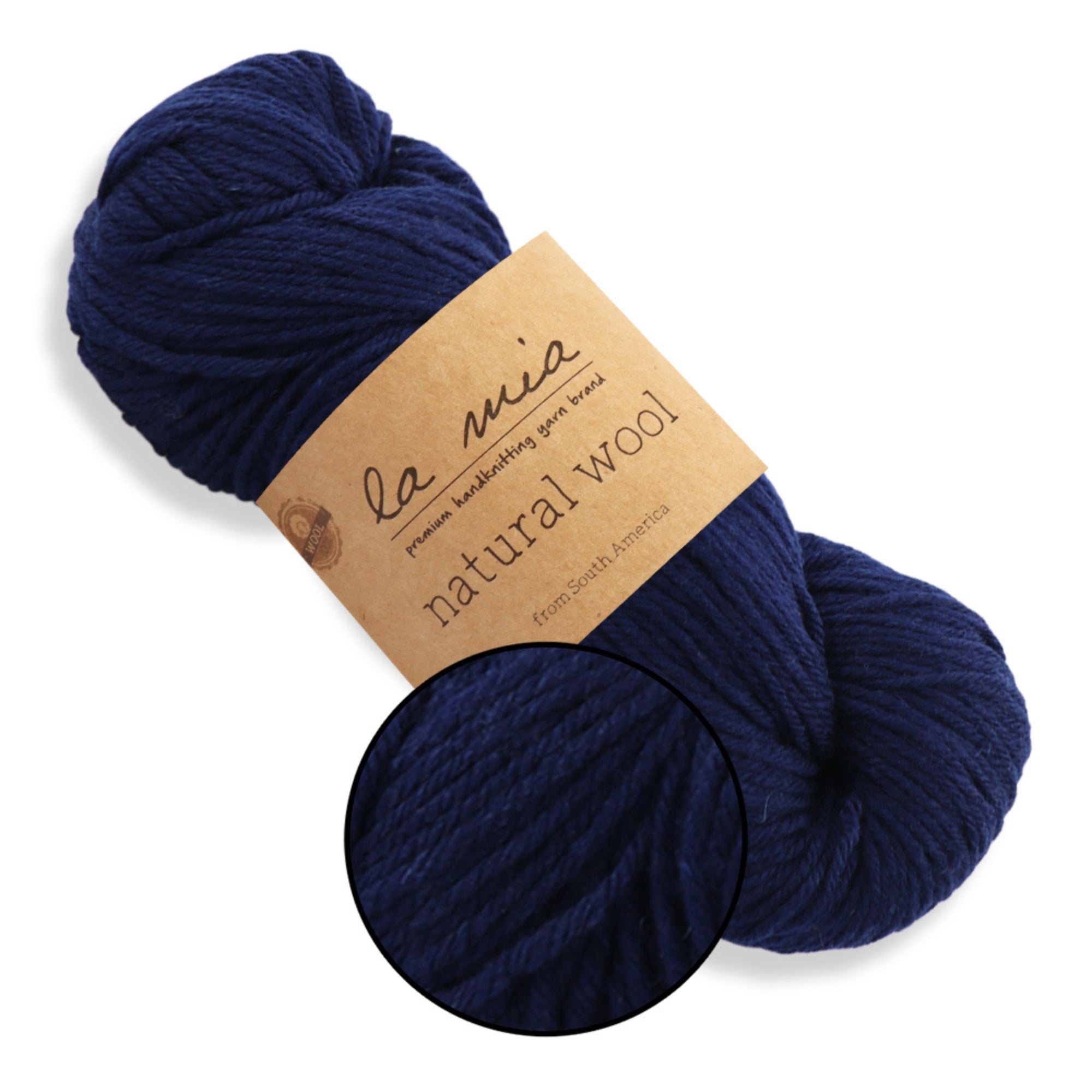 La Mia Natural Wool, 11 colors, 3.52 oz / 219 yds