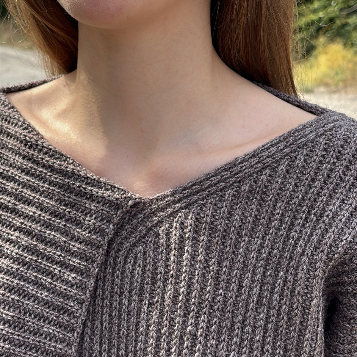 SCARF SWEATER Crochet Pattern (skill level intermediate)