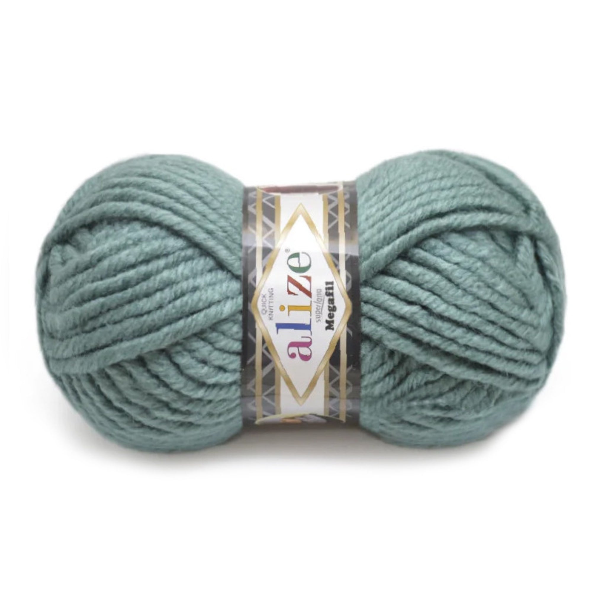 Alize Megafil Super Lana, 16 colors, 3.5 oz / 60 yds
