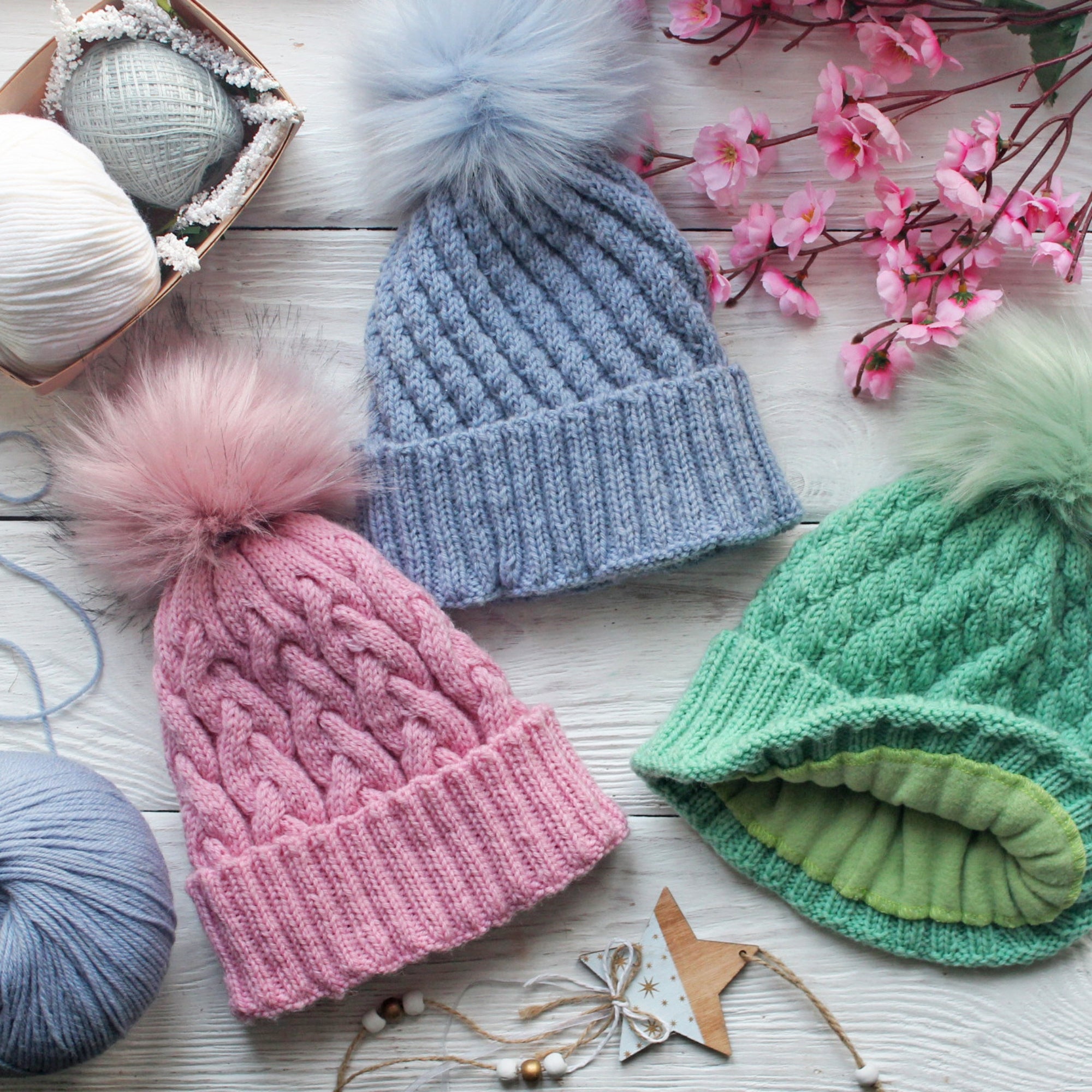 Fleece skull cap