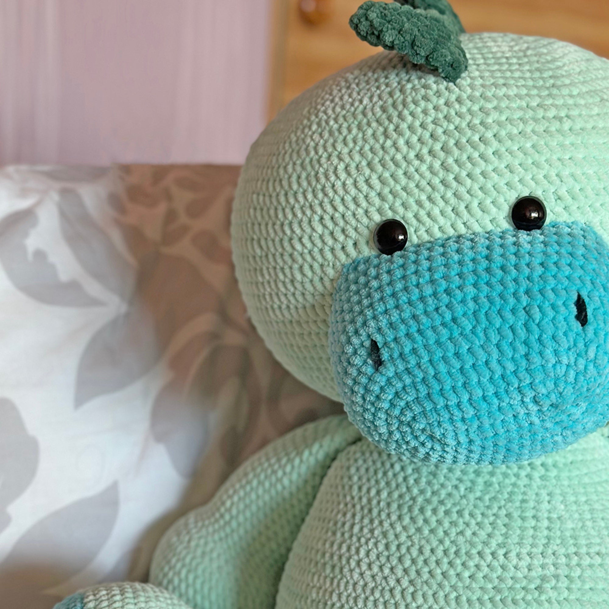 DINO BUDDY Crochet Pattern (skill level Intermediate)