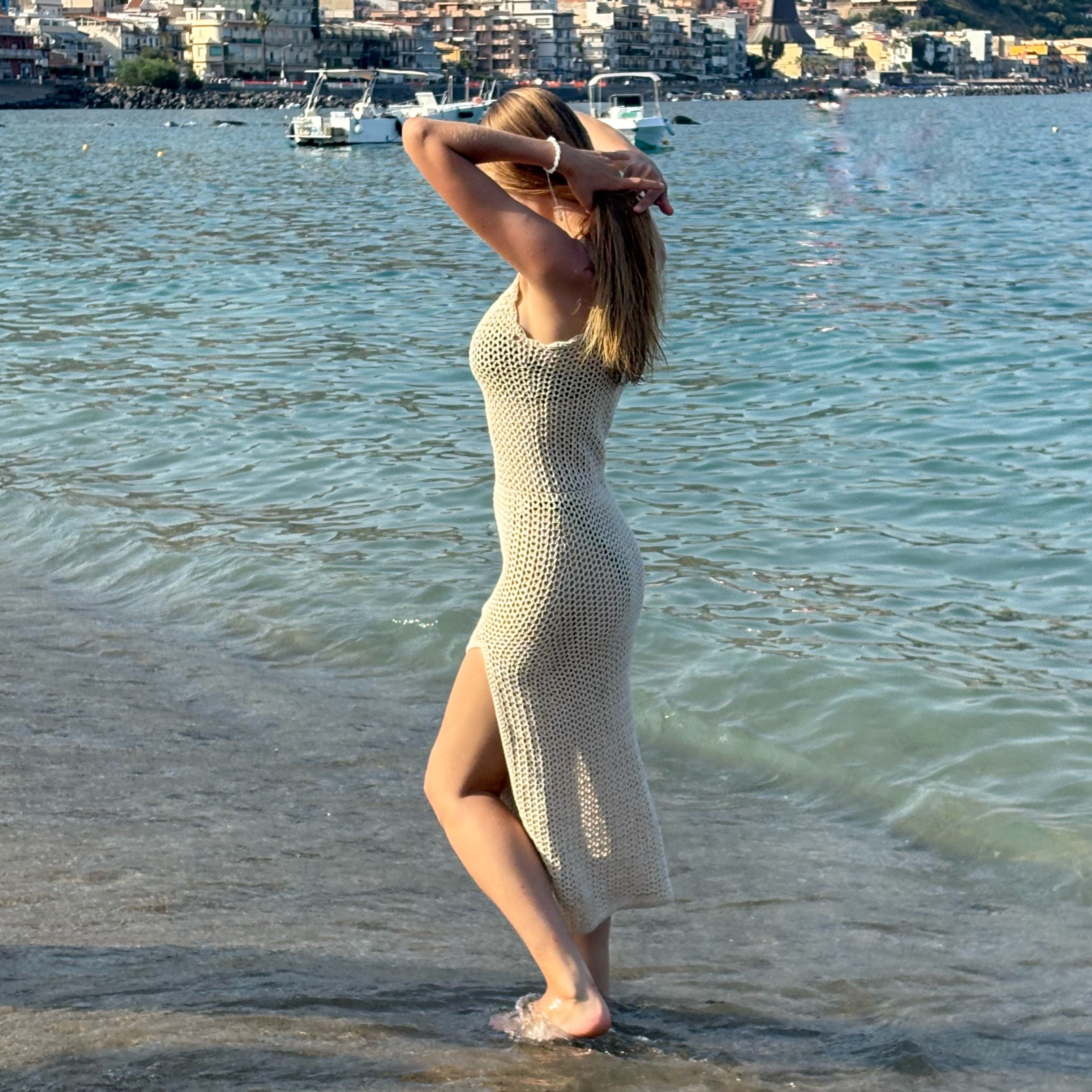 SICILY DRESS Crochet Pattern (skill level intermediate)