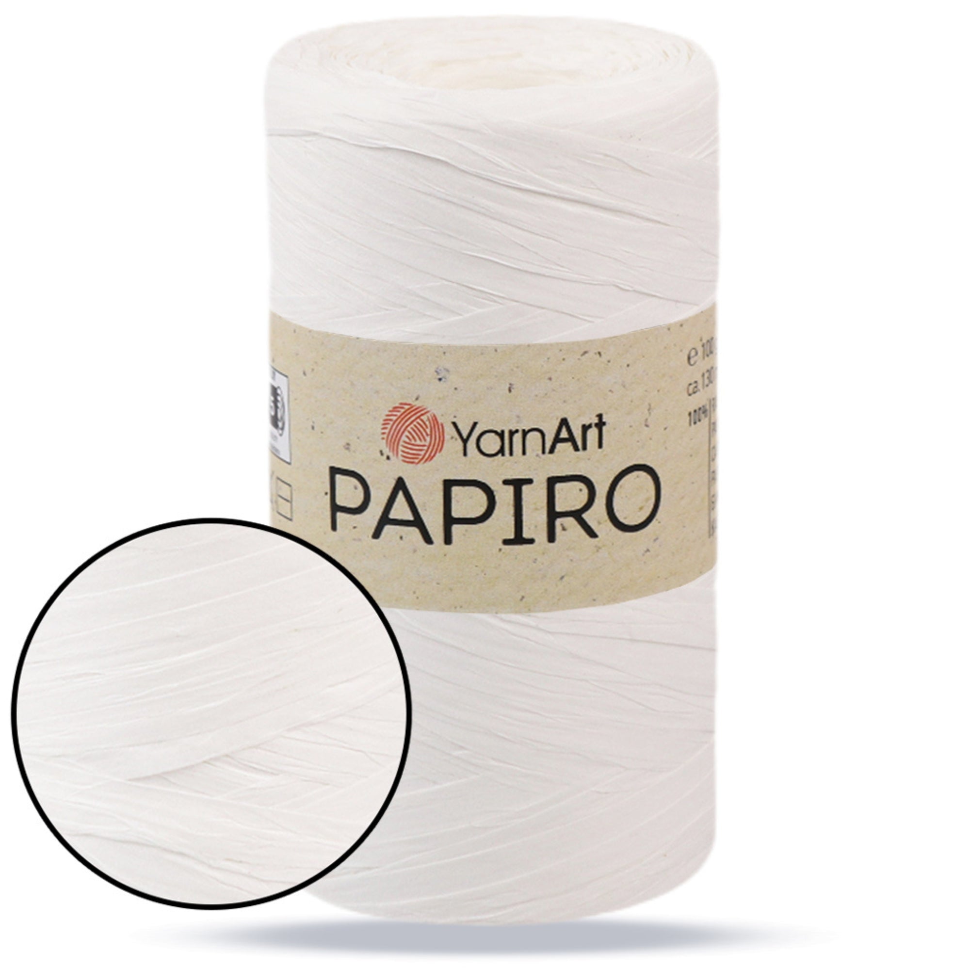 YarnArt Papiro, 22 colors, 3.5 oz / 142 yds