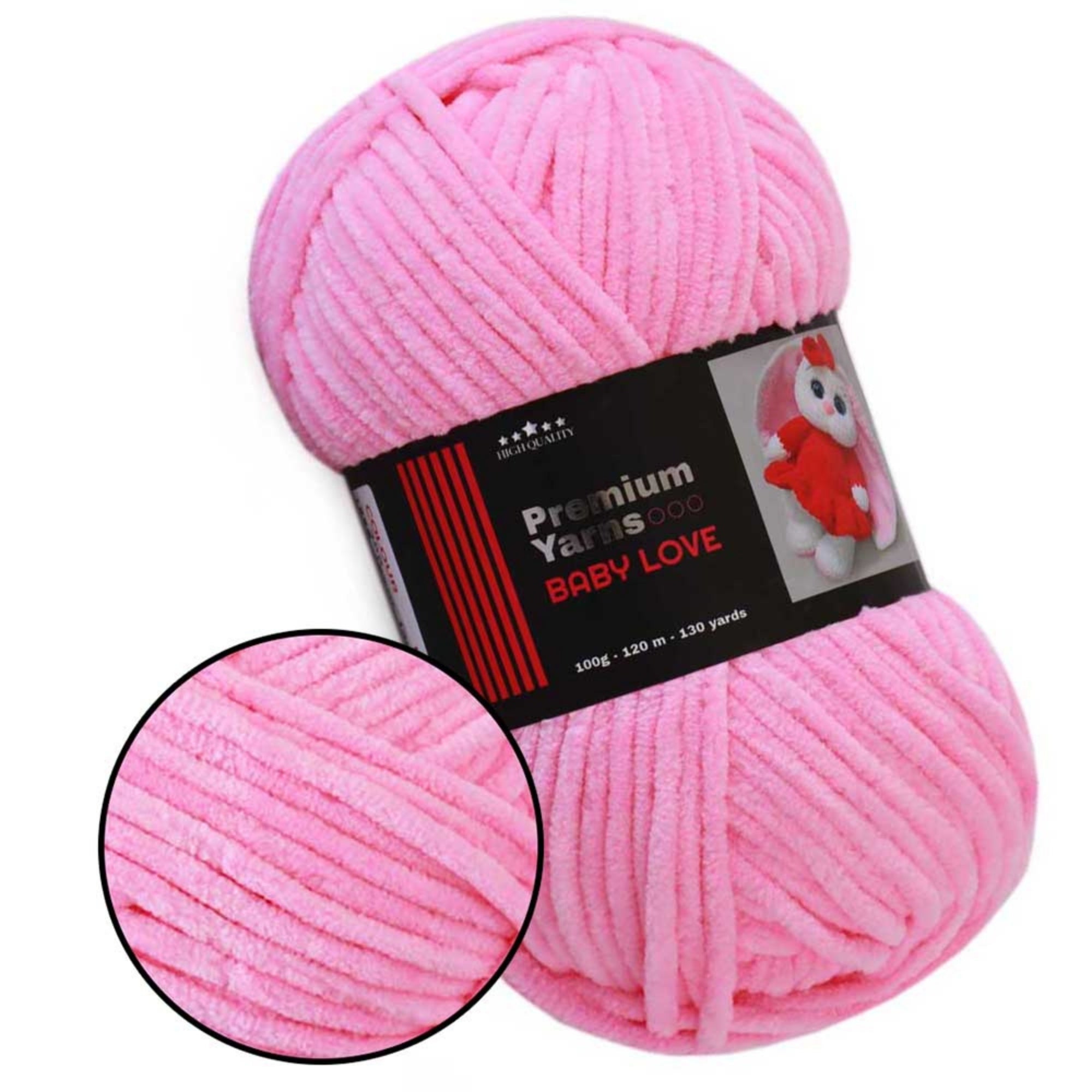 Premium Yarns Baby Love, 40 colors, 3.53 oz / 131 yds