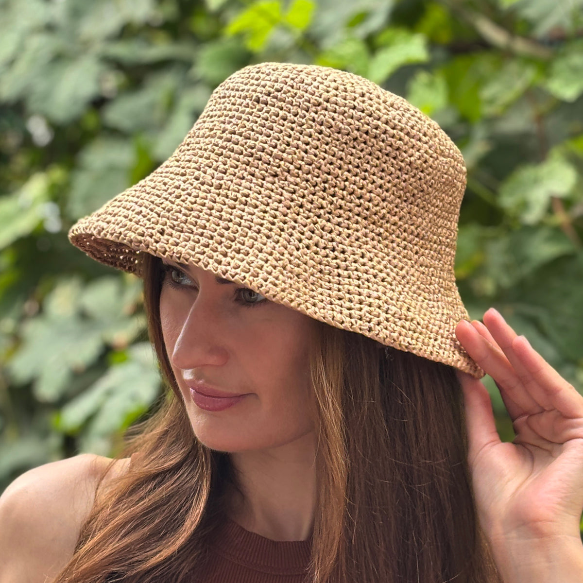 BUCKET HAT Crochet Pattern (skill level beginner)