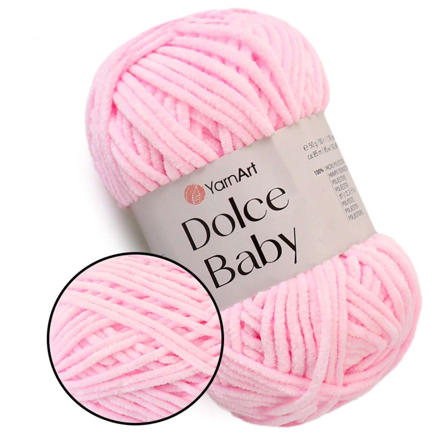 YarnArt Dolce Baby, 29 colors, 1.76 oz / 93 yds