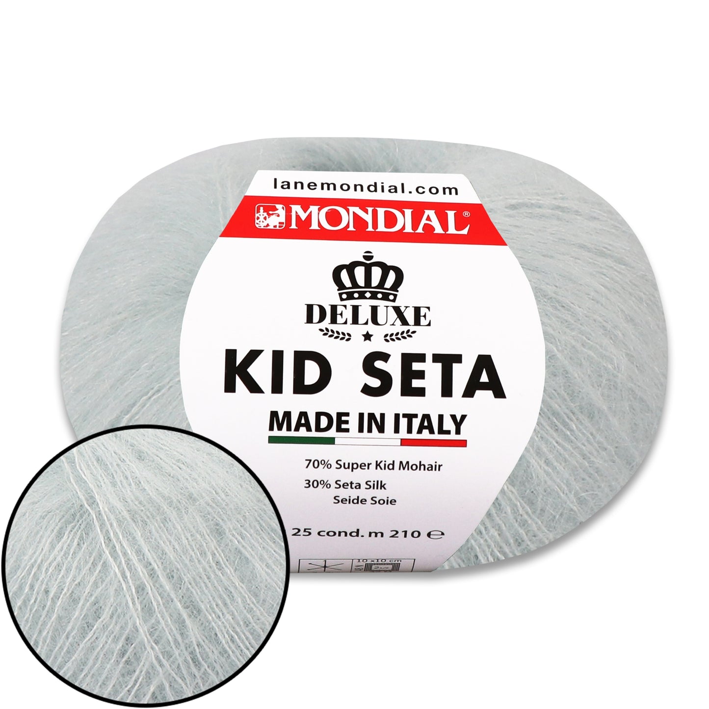 Mondial Kid Seta, 27 colors, 0.88 oz / 230 yds