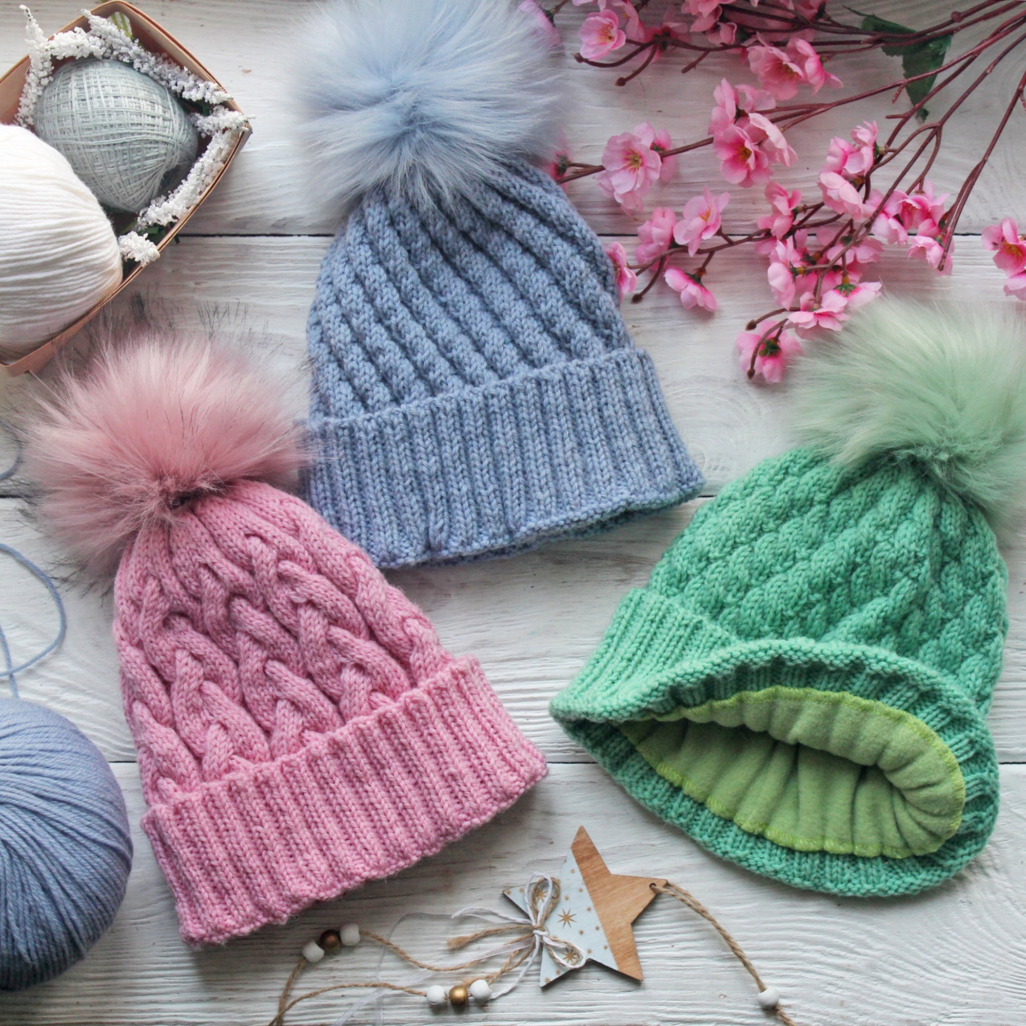 Fleece skull cap