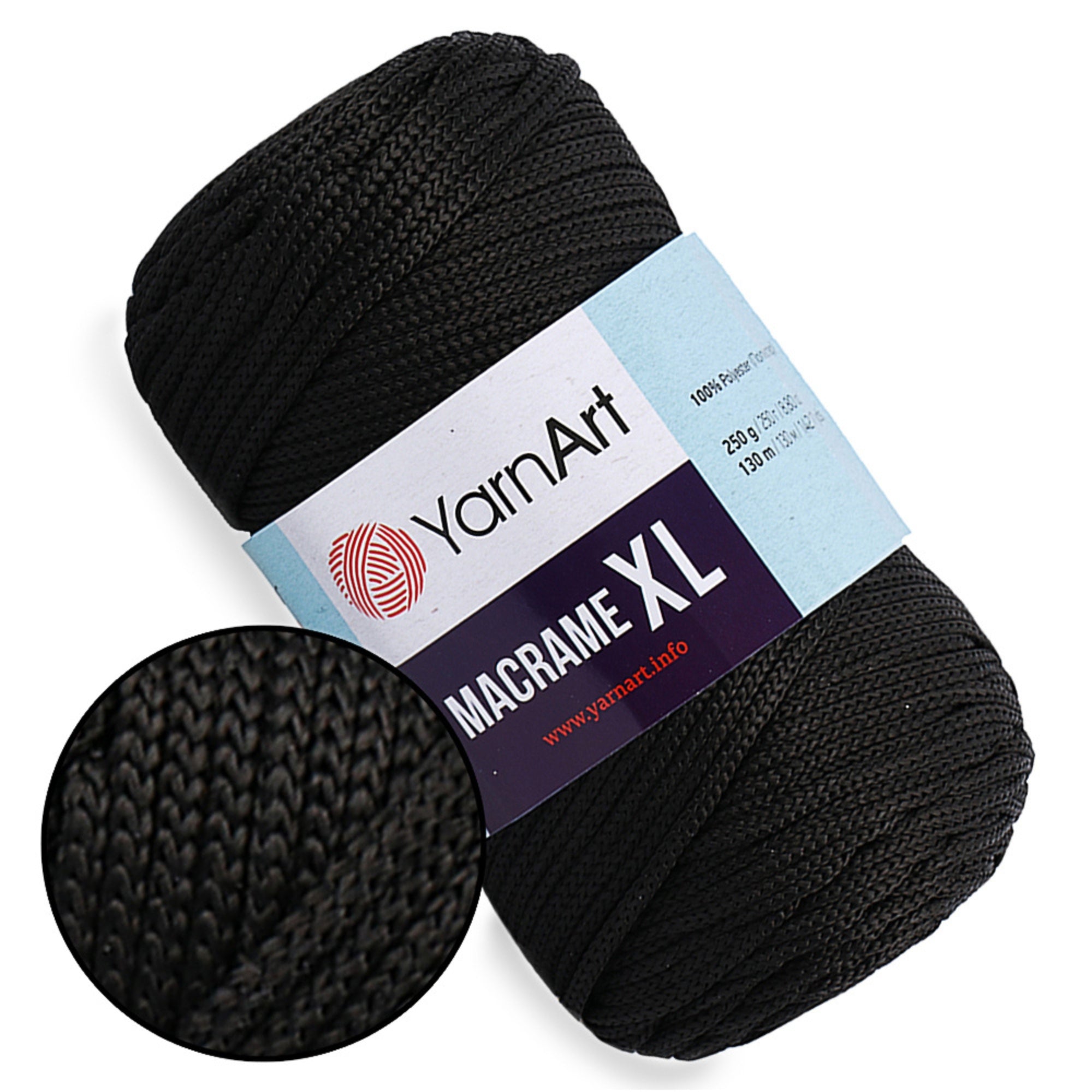 YarnArt Macrame XL, 30 colors, 8.82 oz / 142 yds