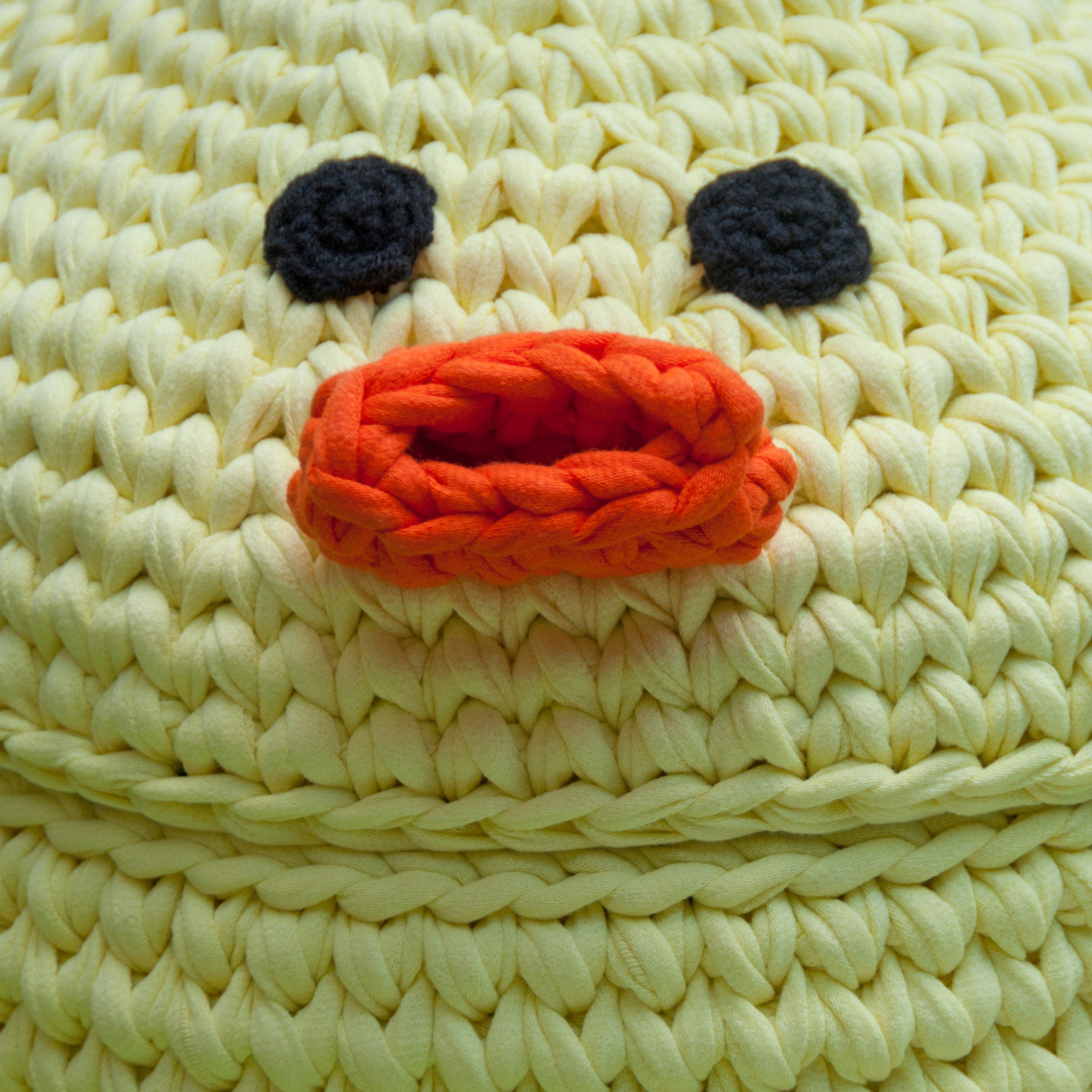DUCK BASKET Crochet Pattern (skill level beginner)