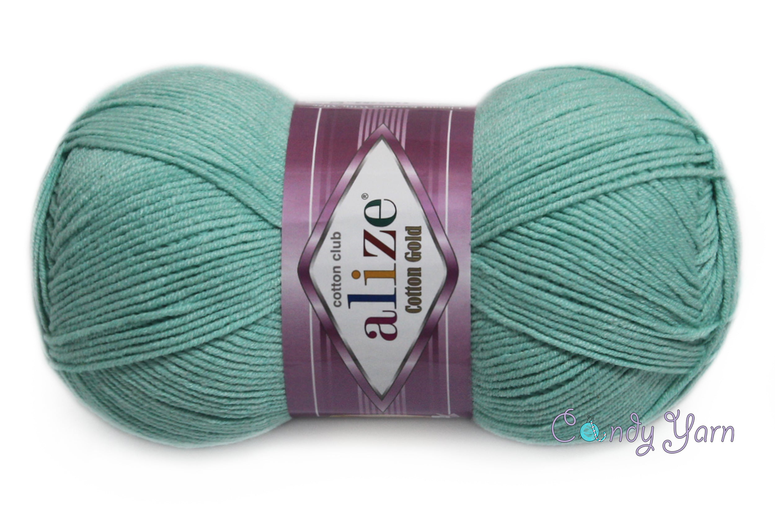 Alize Cotton Gold Yarn, 57 colors, 3.5 oz / 361 yds