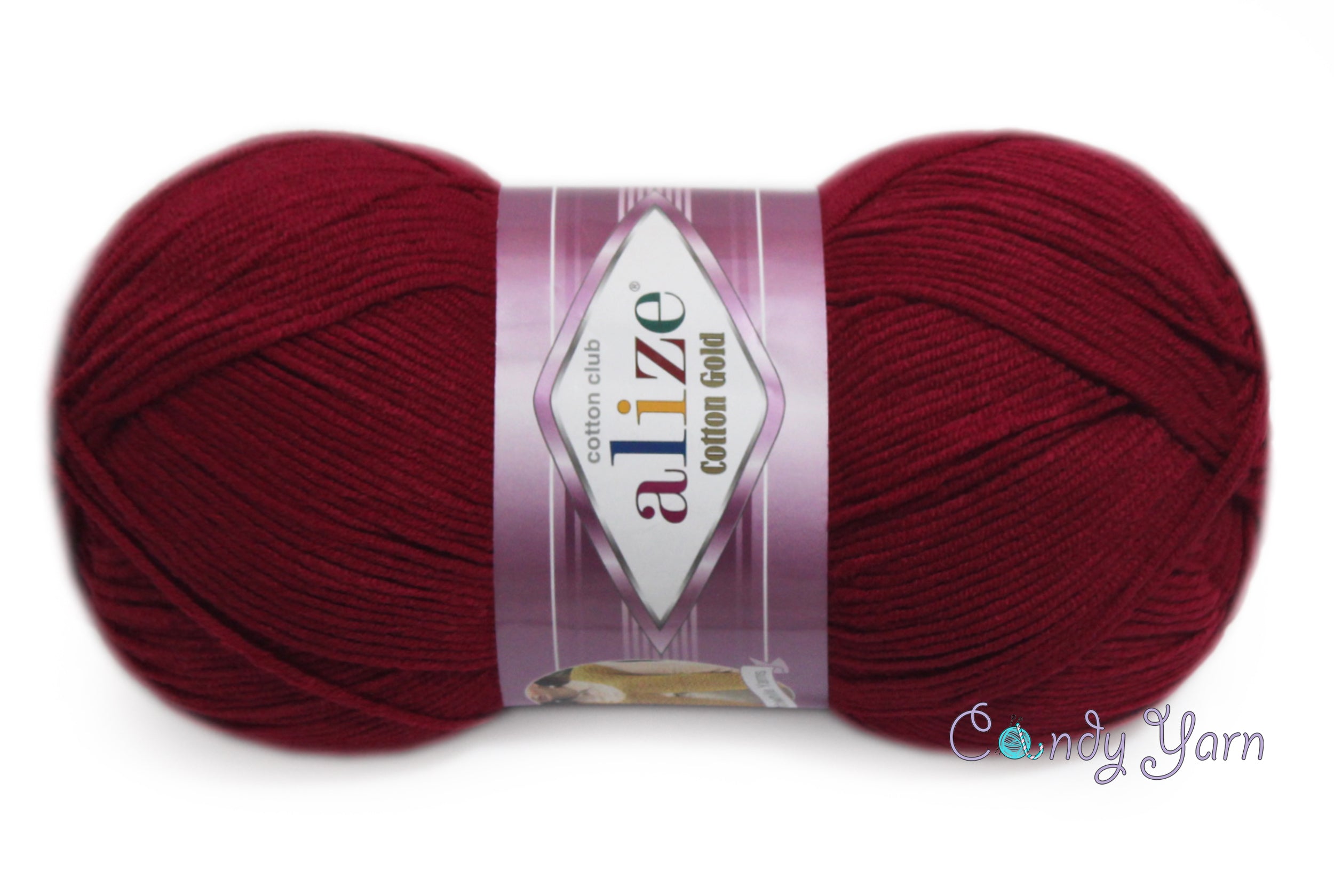 Alize Cotton Gold Yarn, 57 colors, 3.5 oz / 361 yds