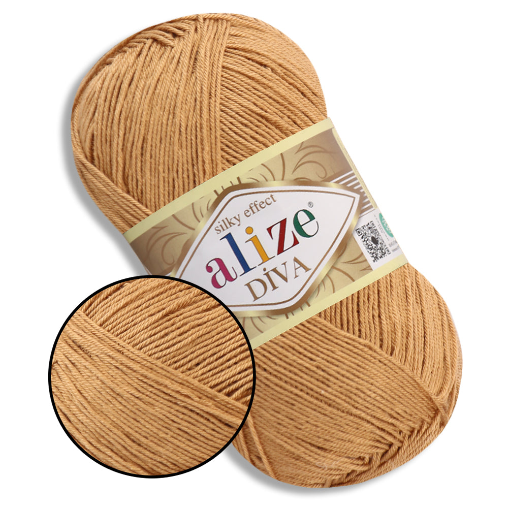 Alize Diva, 54 Colors, 3.52 oz / 383 yds