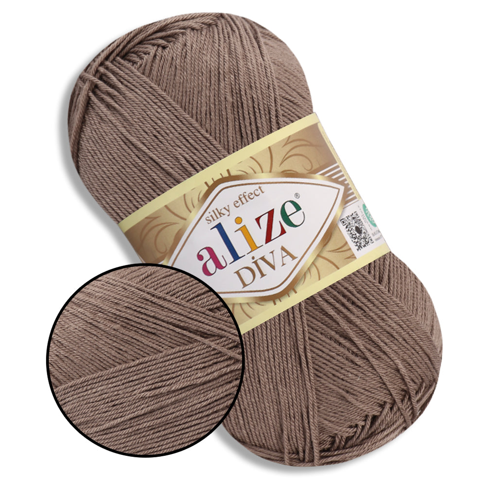 Alize Diva, 54 Colors, 3.52 oz / 383 yds