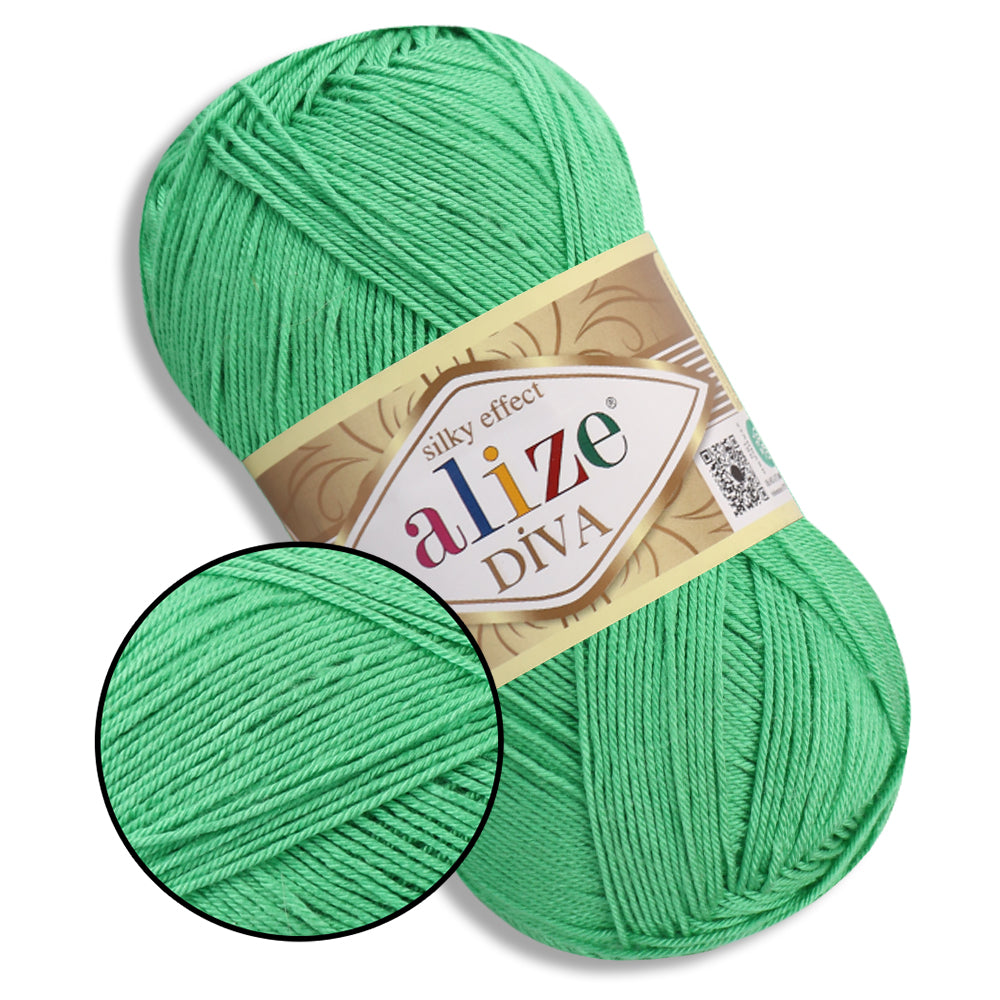 Alize Diva, 54 Colors, 3.52 oz / 383 yds