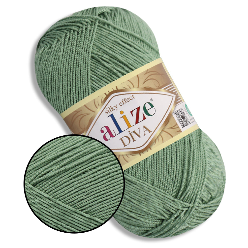 Alize Diva, 54 Colors, 3.52 oz / 383 yds