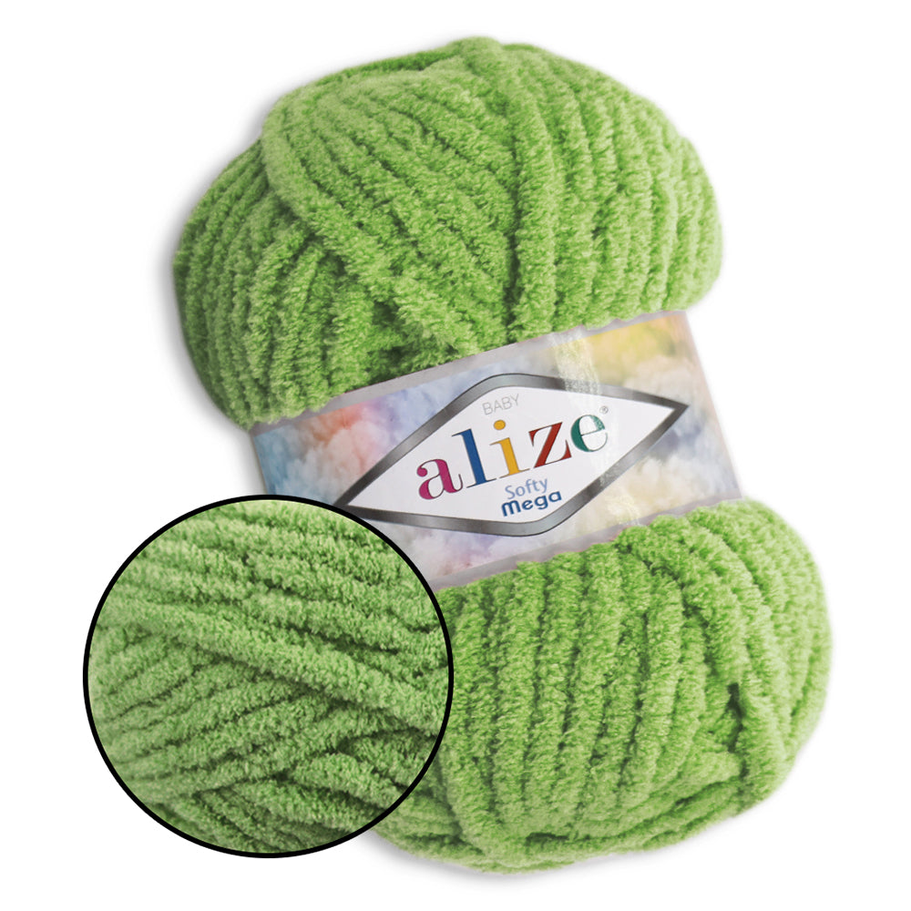 Alize Softy Mega, 34 colors, 3.5 oz / 131 yds