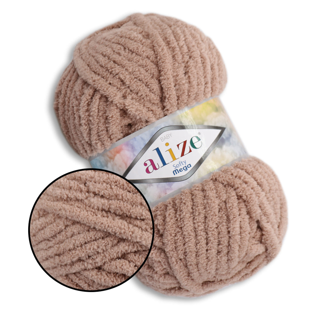 Alize Softy Mega, 34 colors, 3.5 oz / 131 yds