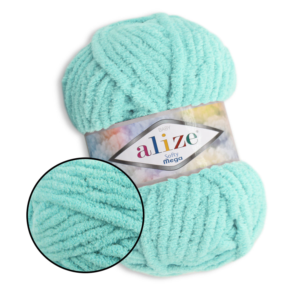 Alize Softy Mega, 34 colors, 3.5 oz / 131 yds