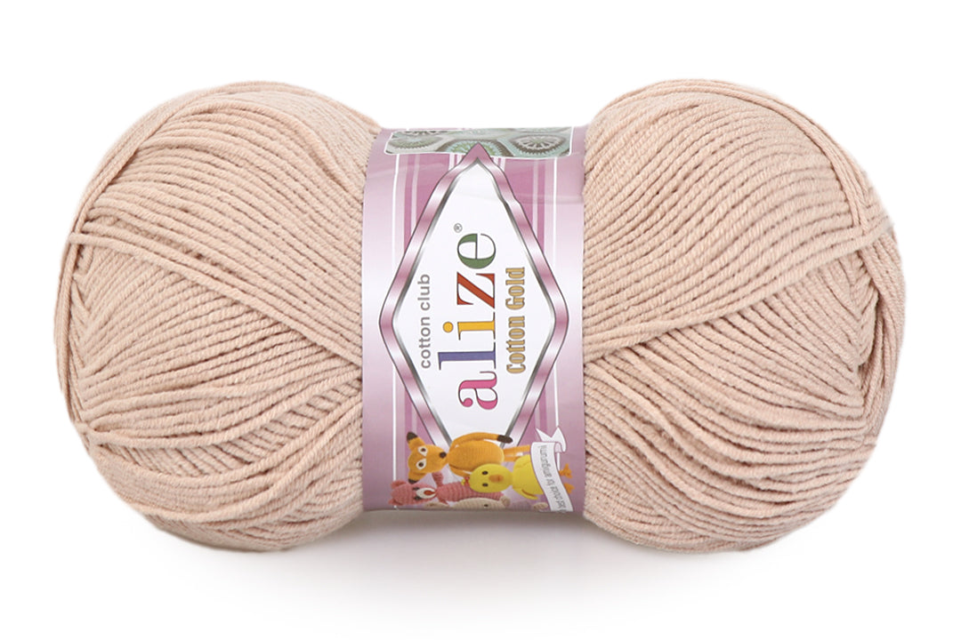 Alize Cotton Gold Yarn, 57 colors, 3.5 oz / 361 yds