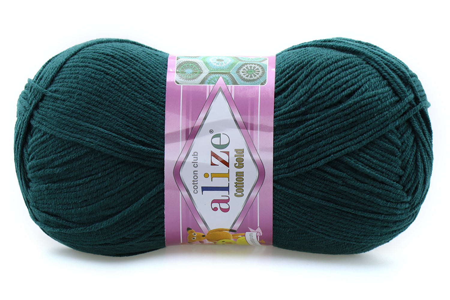 Alize Cotton Gold Yarn, 57 colors, 3.5 oz / 361 yds