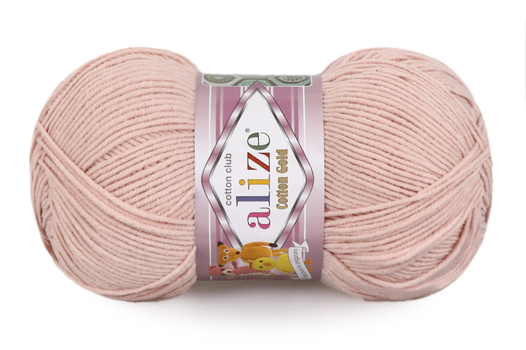 Alize Cotton Gold Yarn, 57 colors, 3.5 oz / 361 yds