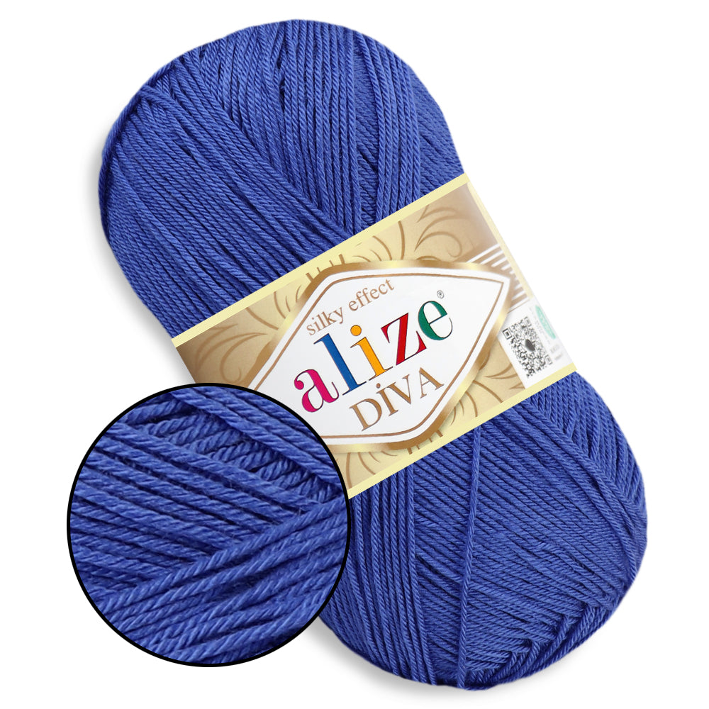 Alize Diva, 54 Colors, 3.52 oz / 383 yds
