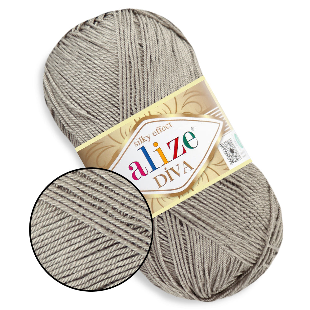 Alize Diva, 54 Colors, 3.52 oz / 383 yds