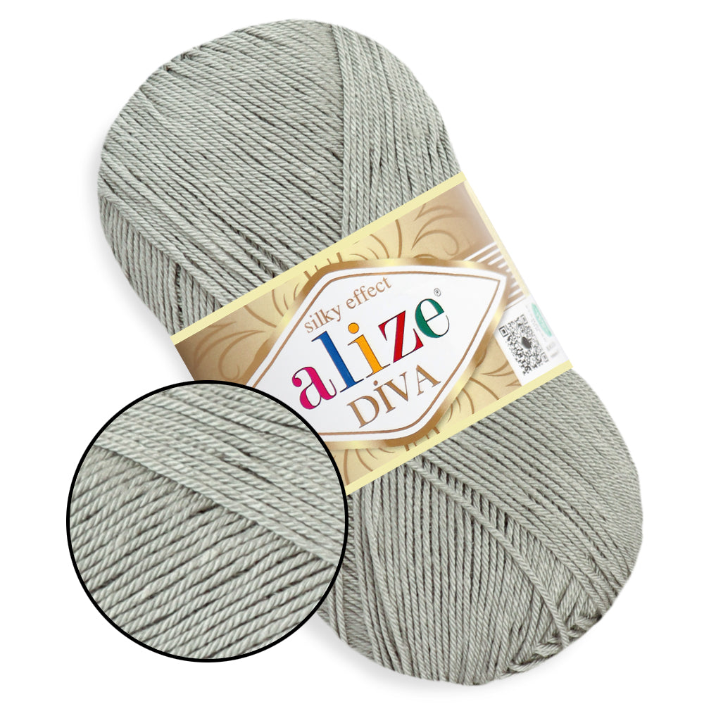 Alize Diva, 54 Colors, 3.52 oz / 383 yds