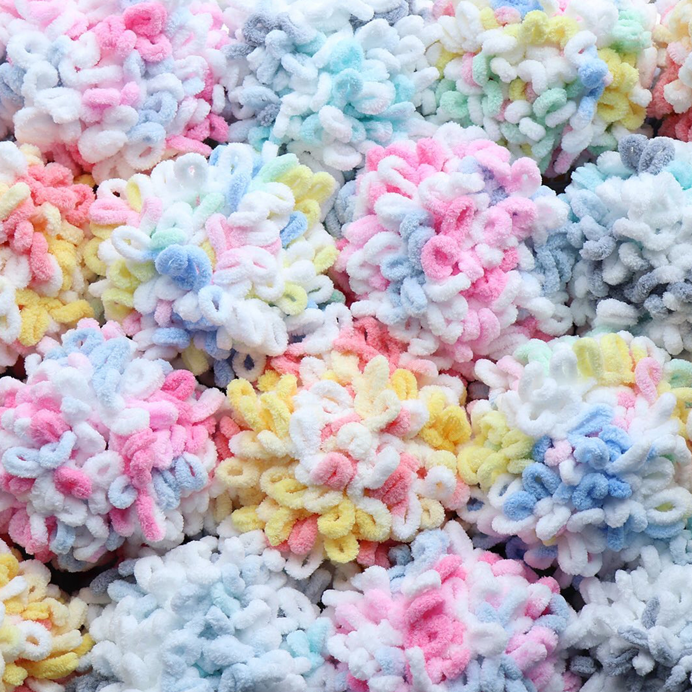 Alize Puffy Fine Color, 19 colors, 3.5 oz / 15.3 yds