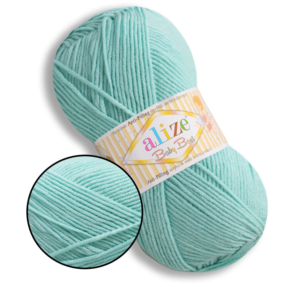 Alize Baby Best, 65 colors, 3.53 oz / 262 yds