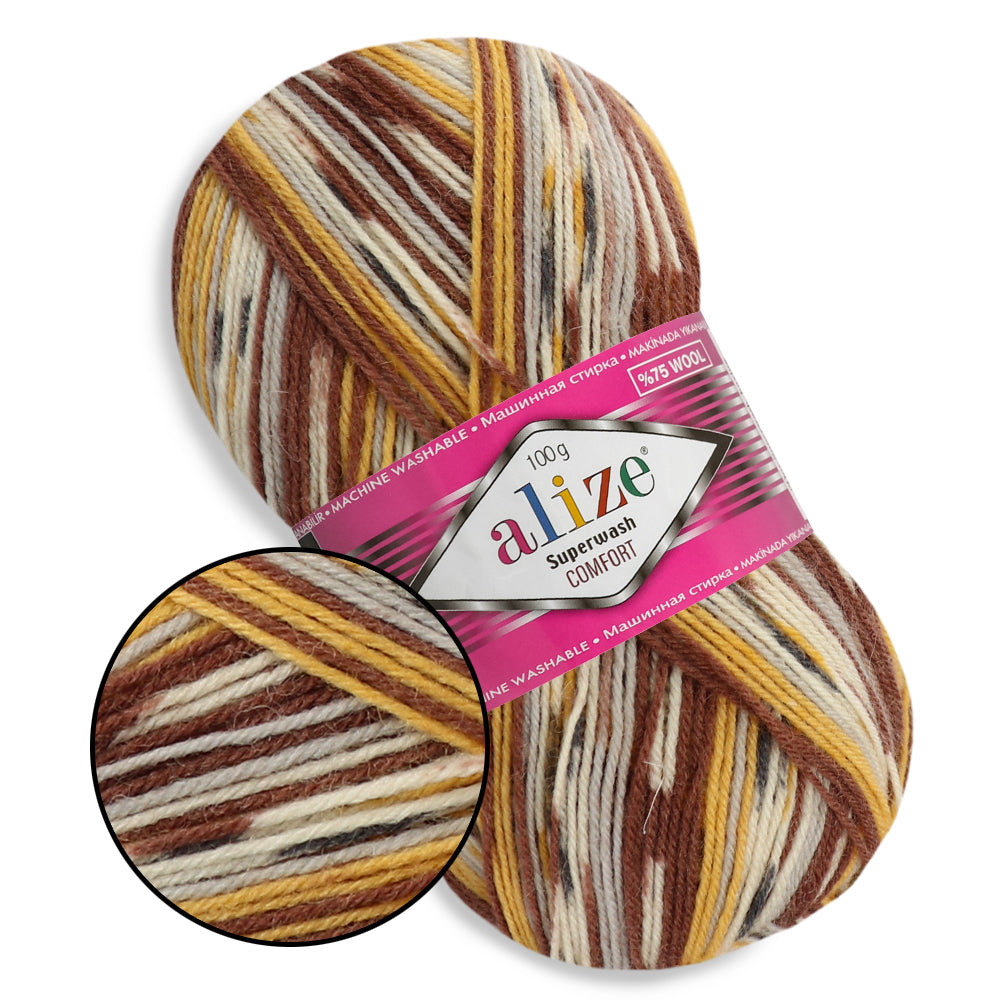 Alize Superwash, 21 colors, 3.5 oz / 459 yards